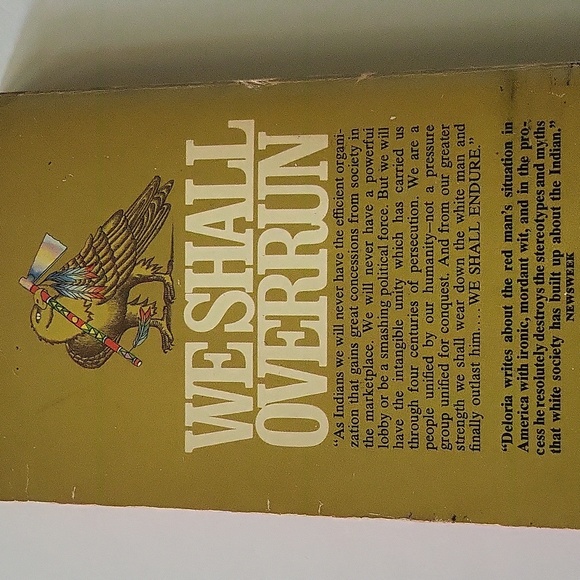 Custer Died For Your Sins An Indian Manifesto by Vine Deloria Jr. 1971 Paperback - Picture 10 of 12